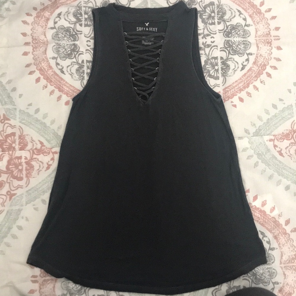 Dark Gray American Eagle Tank